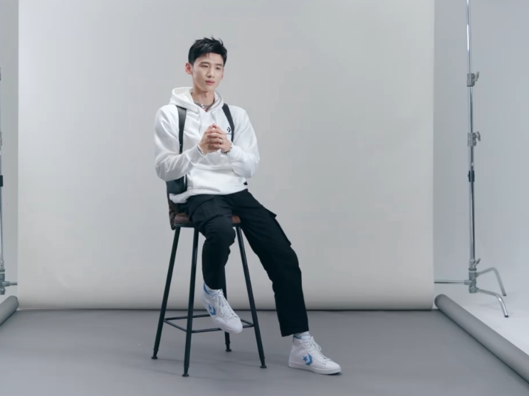 白敬亭脚同款匡威皮质高帮男休闲鞋166811c166812c166813c运动休闲鞋