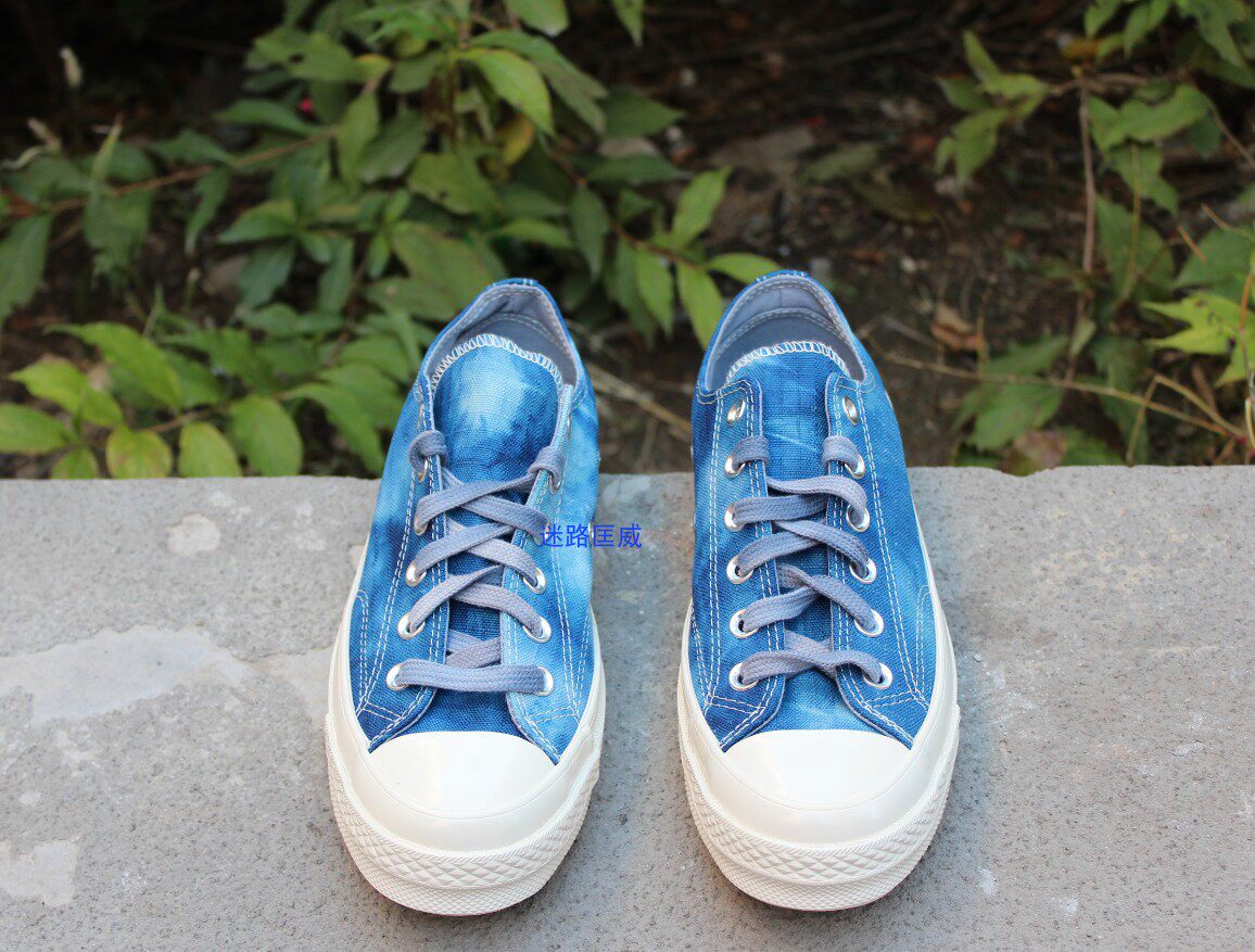 converse匡威1970s扎染工艺图案男女女款帆布布鞋帆布鞋