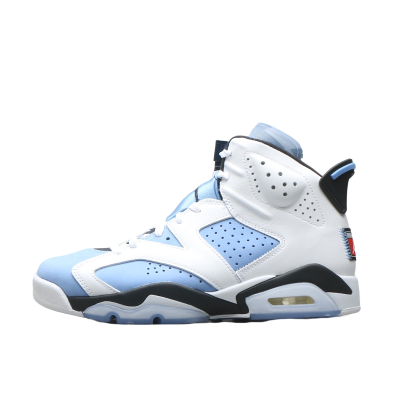 烽火airjordanaj6白蓝北卡蓝大学复古篮球球鞋篮球鞋