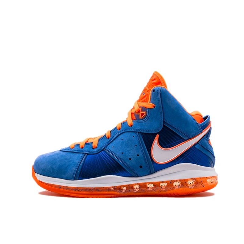 现货烽火nikelebronlbj8詹姆斯hwc蓝橙篮球球鞋篮球鞋