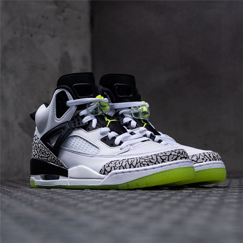 air jordan spizike cool aj斯派克李白绿高帮运动鞋 315371-170￥899