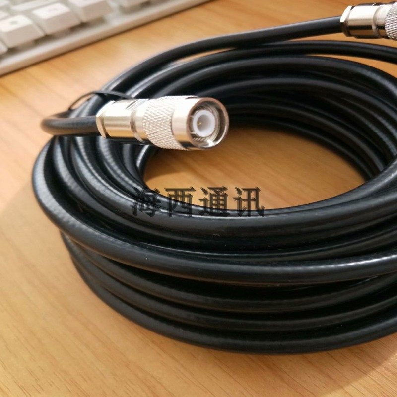 tnc连接线gps蘑菇头天天线馈线双公头50-5铜芯对讲机配件