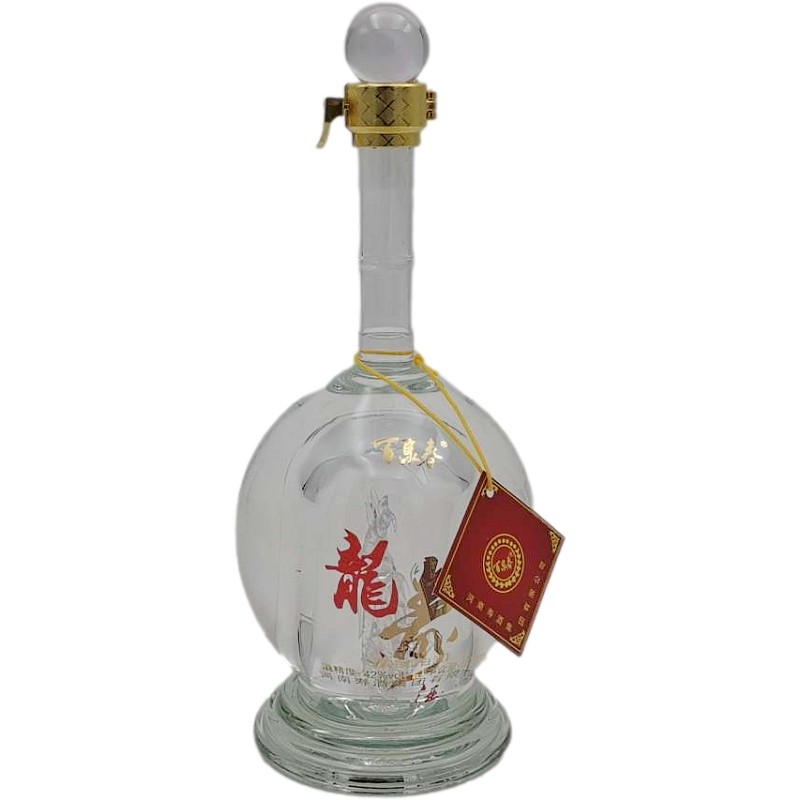 百泉春龙寿酒光瓶简装细长脖子河南新乡辉县白酒