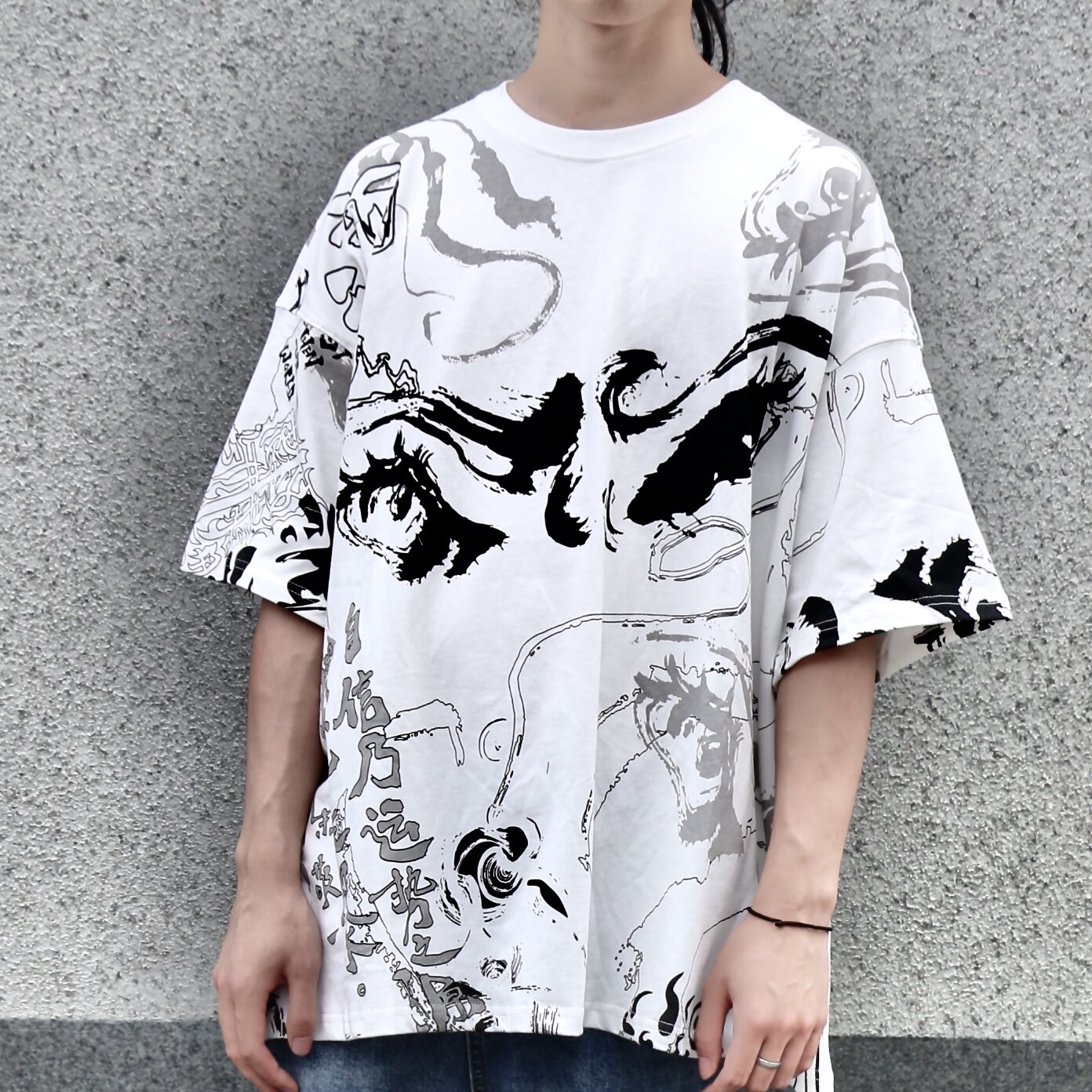 朱敬一国潮中国国风名门正派男女女同幸运情侣t恤