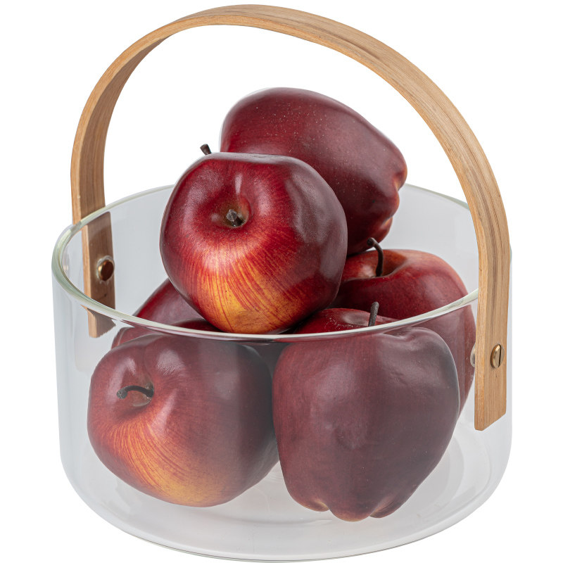 摆件仿真水果苹果模型加重青苹果假蛇装饰橱窗仿真水果