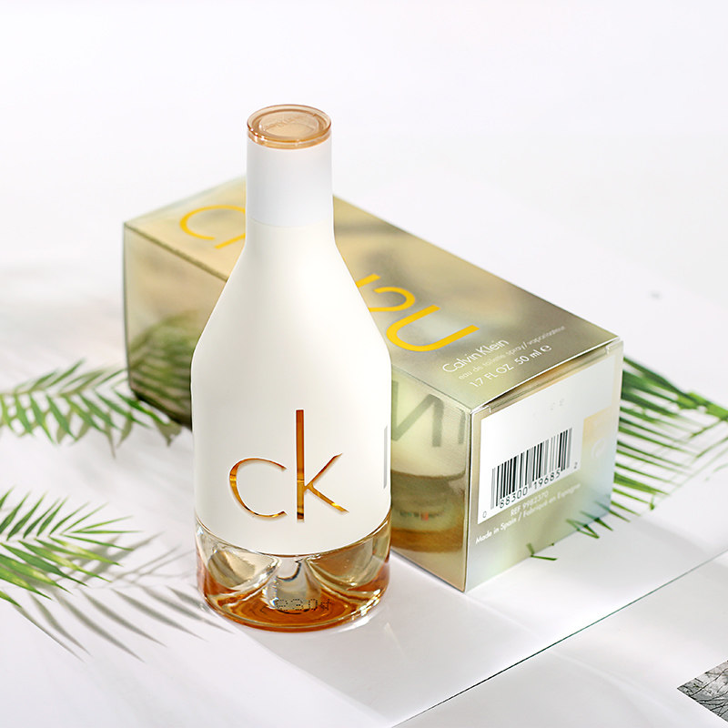 ck凯文克莱 in2u 因为喜欢你女士男士淡香水50/100ml留香清新