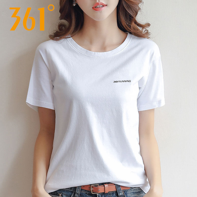 361 Short sleeved Women's Sports Top Quick Drying Clothes 2020 Summer New 361 Degree Authentic Round Neck Casual Women's T-shirt