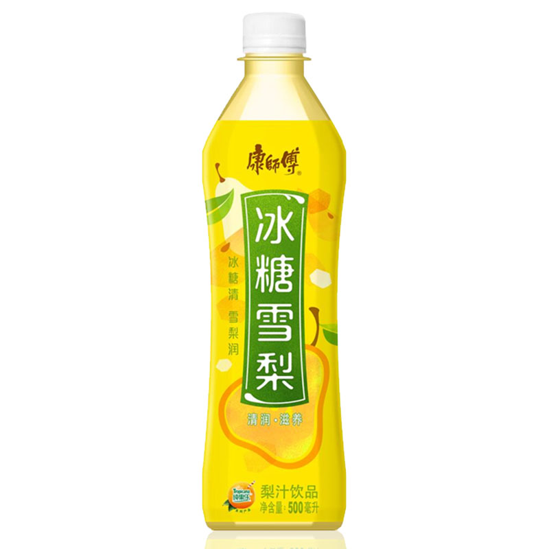 康师傅饮料冰糖雪梨500ml15瓶整箱江浙沪包邮茶饮料