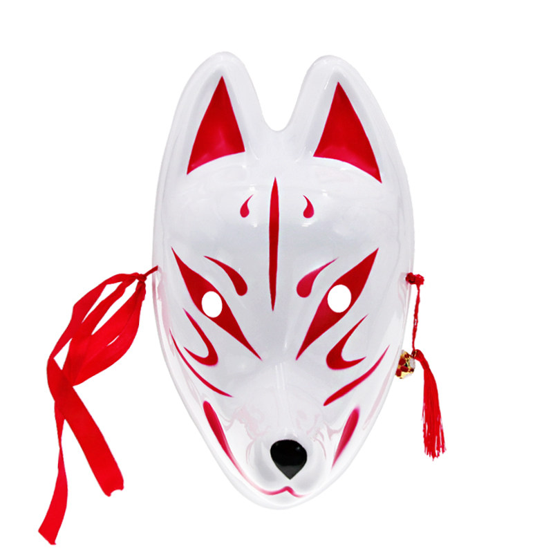 成人大狐狸面具猫脸抖音同款狐妖日式和风cosplay化妆舞会成人装