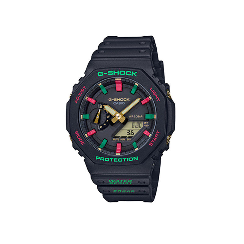 casio卡西欧g-shock运动手表圣诞dw-5600thc-1aga-2100th-1a日韩腕表