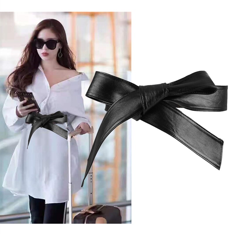 女士裙子皮带复古百搭光身腰封收腰连衣裙衬衫腰带