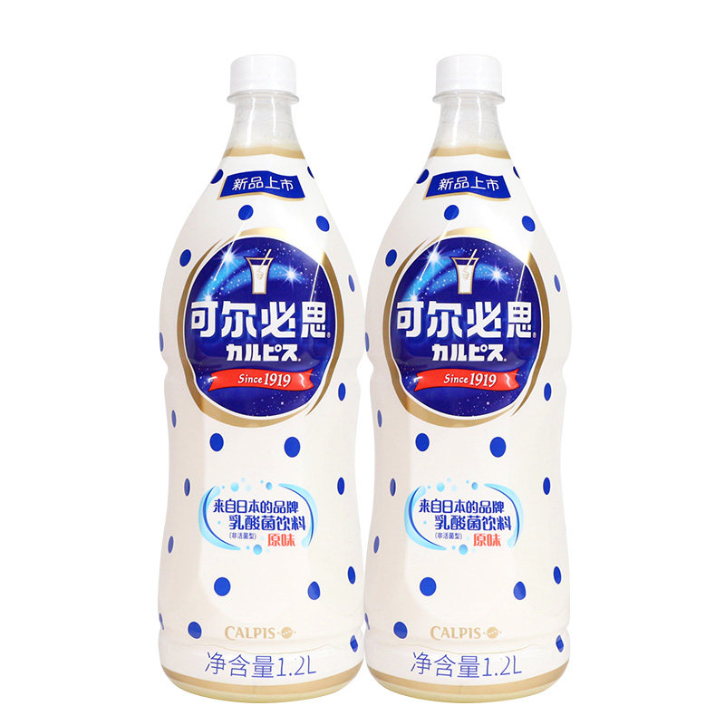 可尔必思乳酸菌日式酸乳饮料发酵型浓缩12l2瓶含乳饮料