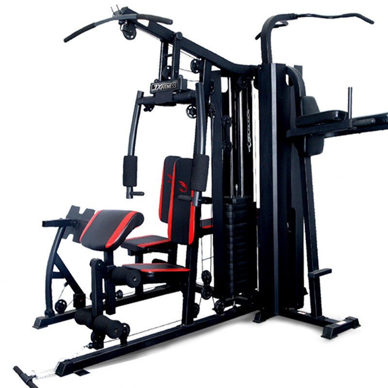 jx军霞综合训练器五人大型专业运动器械健身房力量训练器械综合型