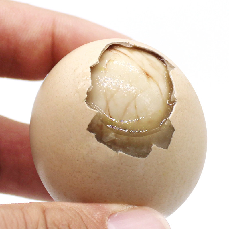 活珠子鸡胚胎新鲜钢化13天凤凰无毛即食鸡宝活珠子