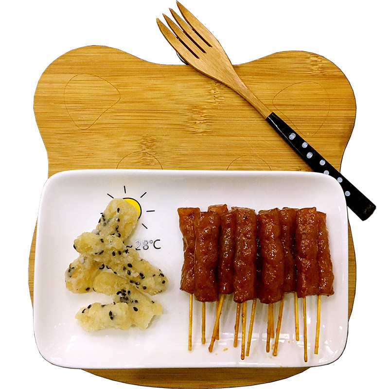 蜜汁小肉肠竹签肉卤味零食熟食小吃烤肠即食牙签小香肠真空170g