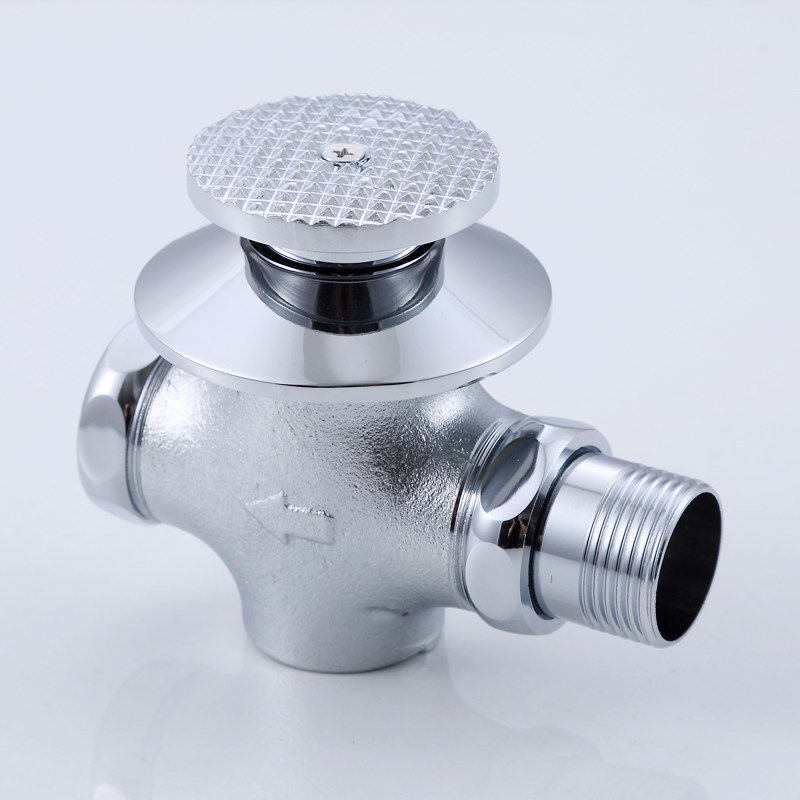 便池厕所按压蹲坑阀门开关大便脚踏式便器冲水普通冲水阀