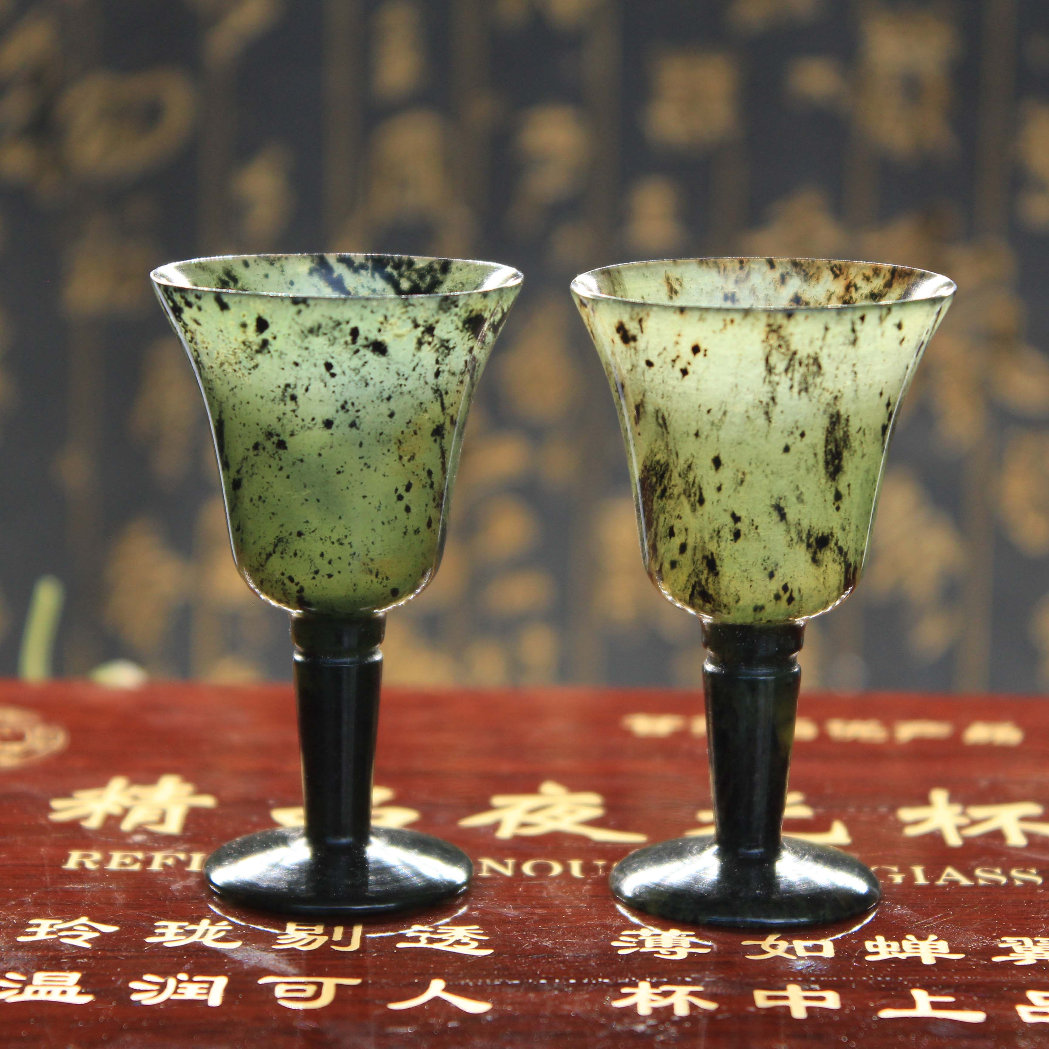 特产酒泉夜光祁连墨玉甘肃鸳鸯玉石收藏送礼其他