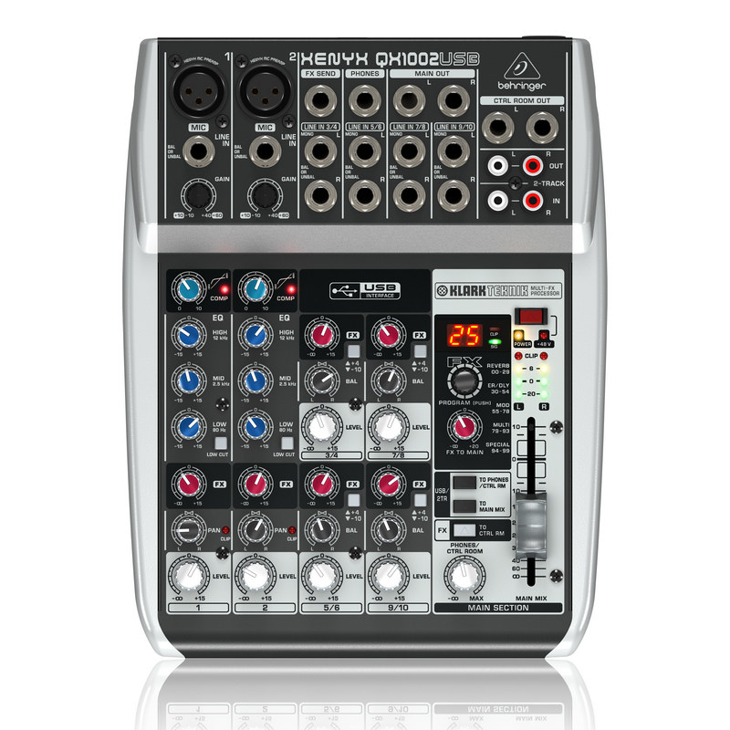 behringer百灵达直播外置声卡