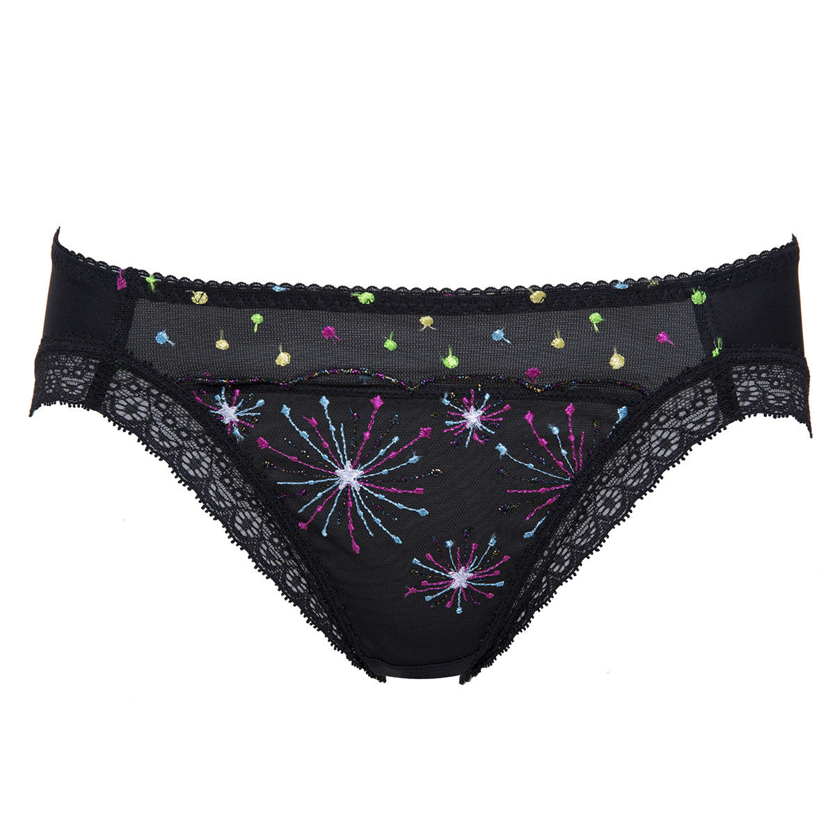 华歌尔wacoal刺绣蕾丝中低低腰三角内裤wp3479女三角裤