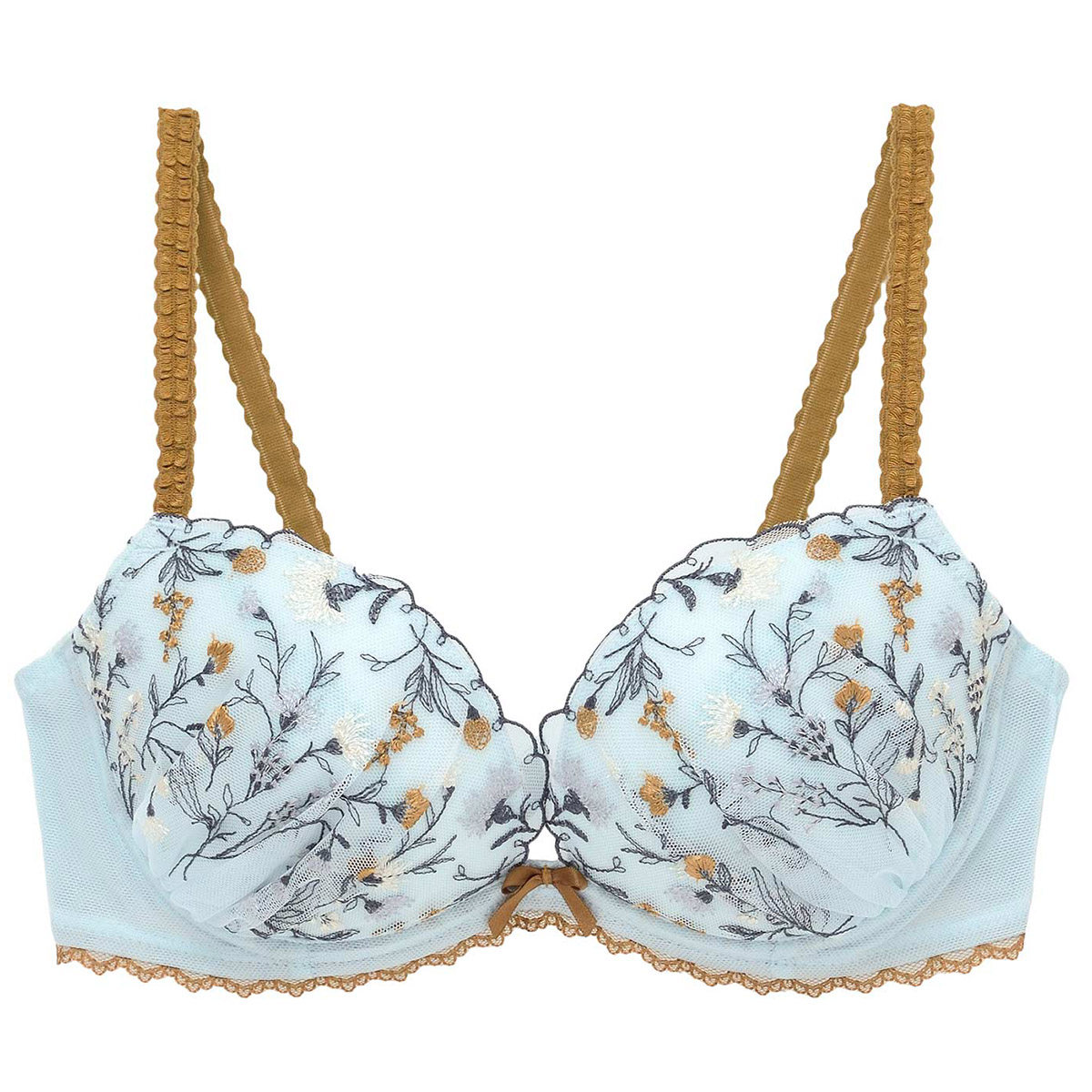 amphi华歌尔旗下日本同款蕾丝聚拢乳沟文胸内衣文胸