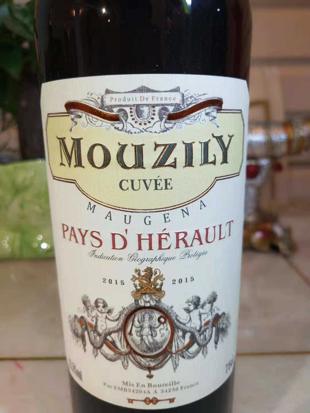 mouzily穆泽庄园马哥纳红葡萄酒红酒法国原瓶原装进口整箱干红静态