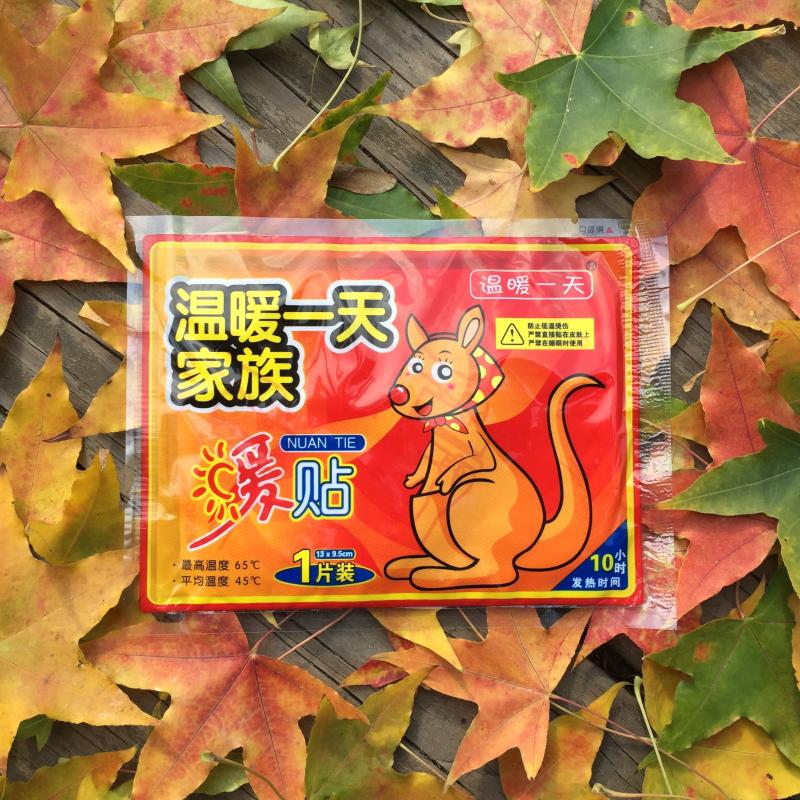 100片包邮袋鼠暖新货温暖一天暖宝宝大贴 冬季取暖胃oem厂家直销