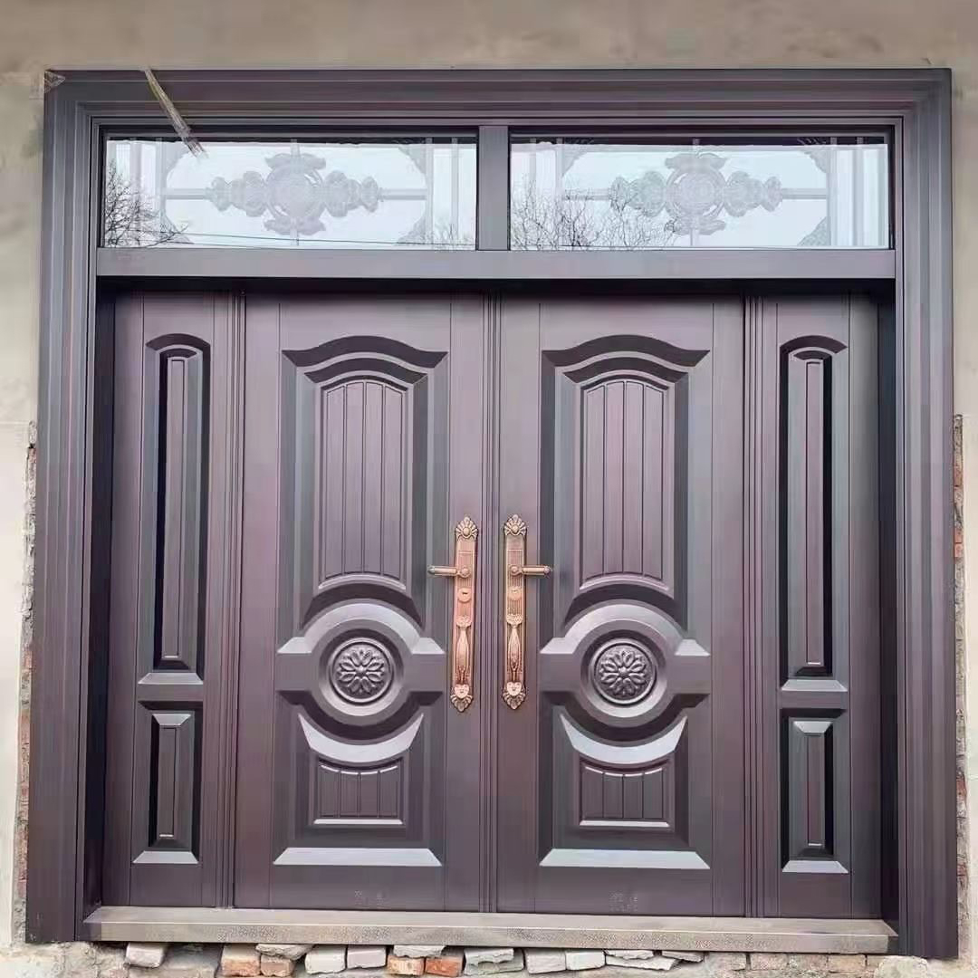 锌合金别墅大门开门家用防盗门乡村农村进户门不锈钢进户门