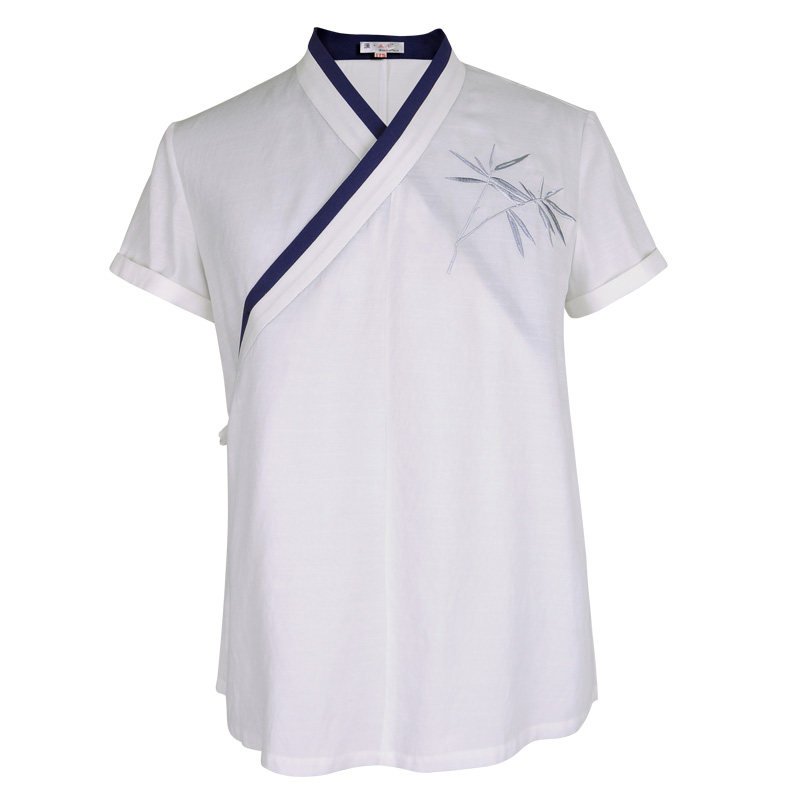 改良唐装青年男道袍藏族禅服演出汉服古风男装佛系古代中国风衣服