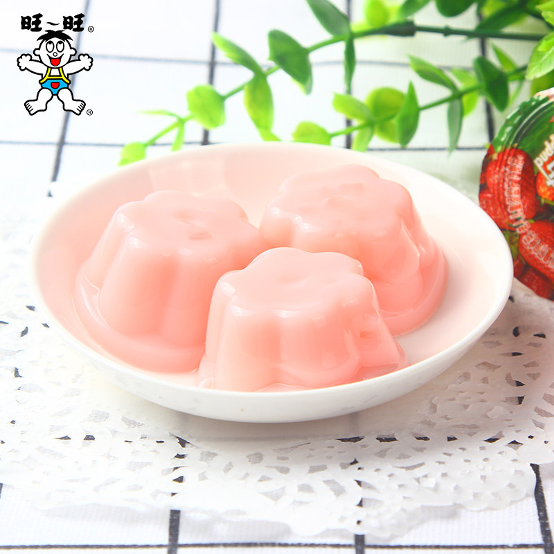 果冻布丁旺旺含乳牛油乳酸菌芒果草莓优酪果冻