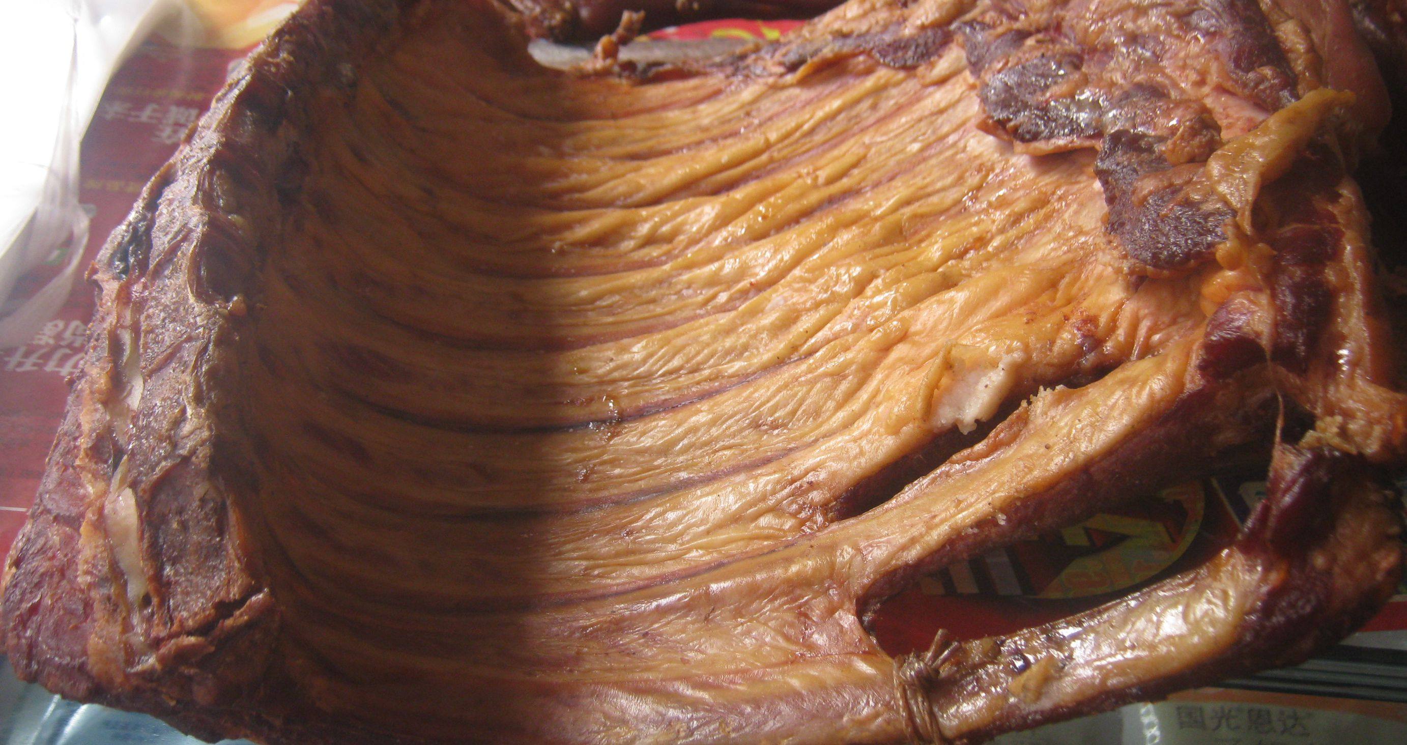 正宗农家自制腊排骨湖南柴火烟熏排骨特产美食四川腊骨头年货腊味