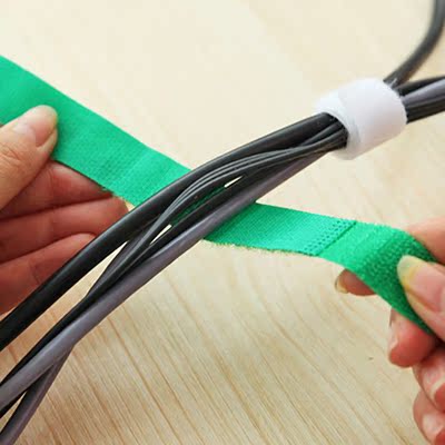 理线带扎线带 电线捆绑带 魔术贴电线整理带捆线带