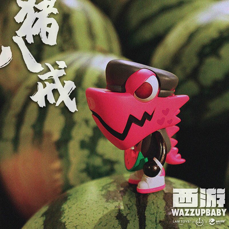正版现货wazzup变色龙西游记盲盒手办摆件潮玩网红玩具公仔桌面