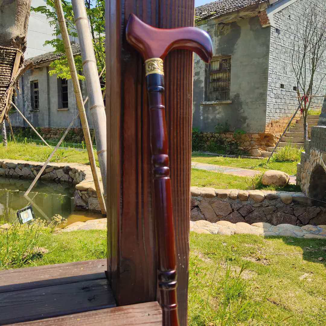 拐杖老人实木木头拐棍手杖住棍老年人木制防滑登山杖