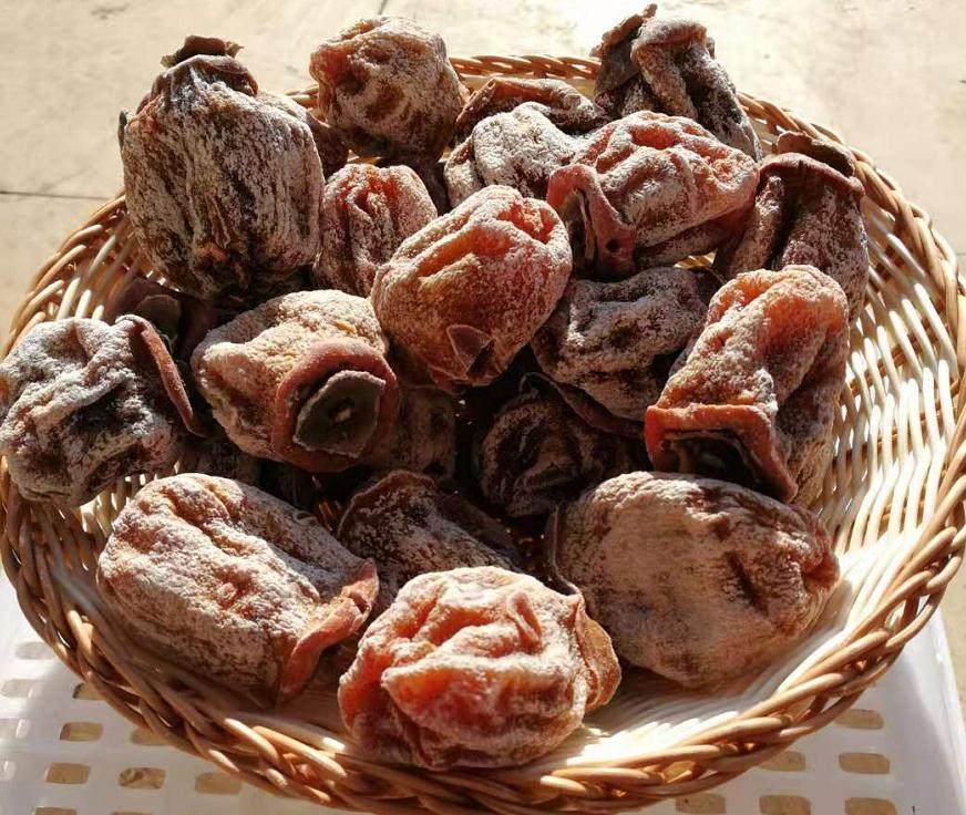 柿饼易县21年新易县狼牙山特产磨盘清汤1斤装柿饼