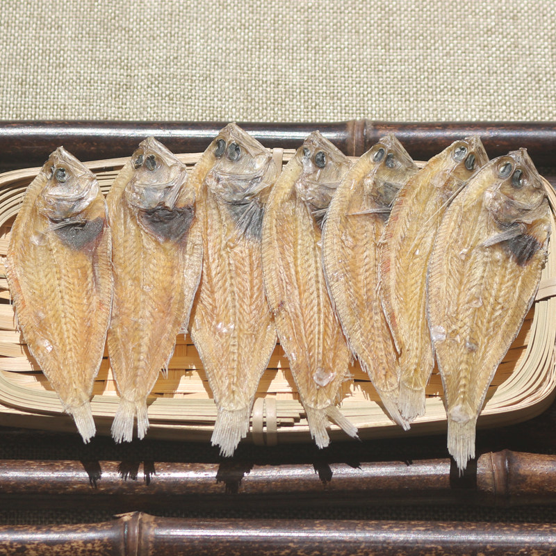 正宗小号大地鱼干500克比目鱼铁脯干货级左口商用鱼干