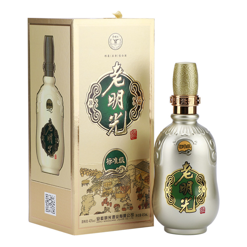 酒厂自营明光老明光绵柔标准级浓香香型白酒40度白酒
