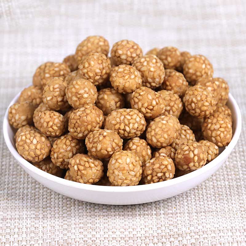 哈牙山药花生小包装香酥鱼皮花生芝麻多味花生米清真休闲零食500g