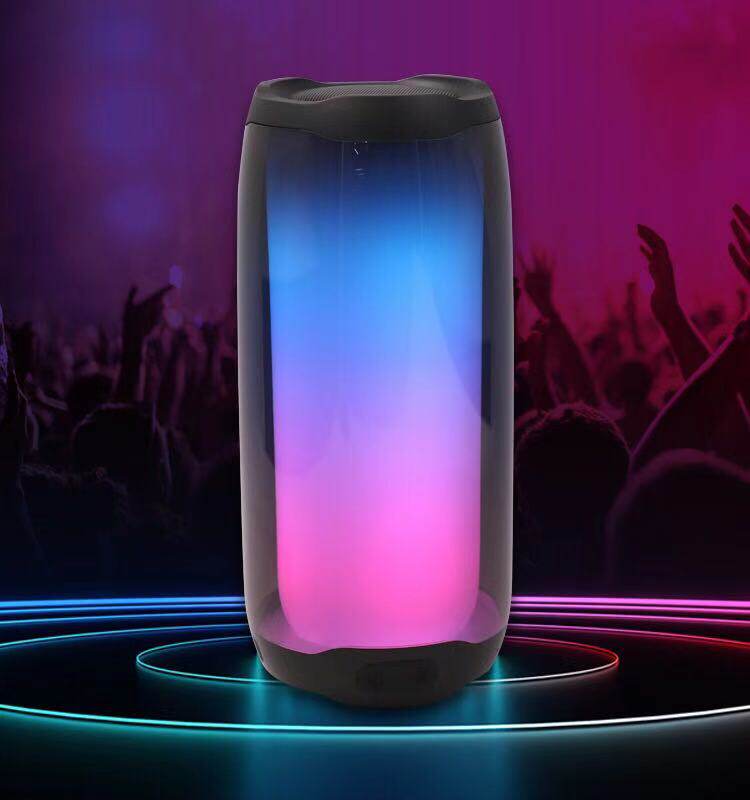 网红音响脉动pluse4无线蓝牙音箱低音炮全屏炫彩无线