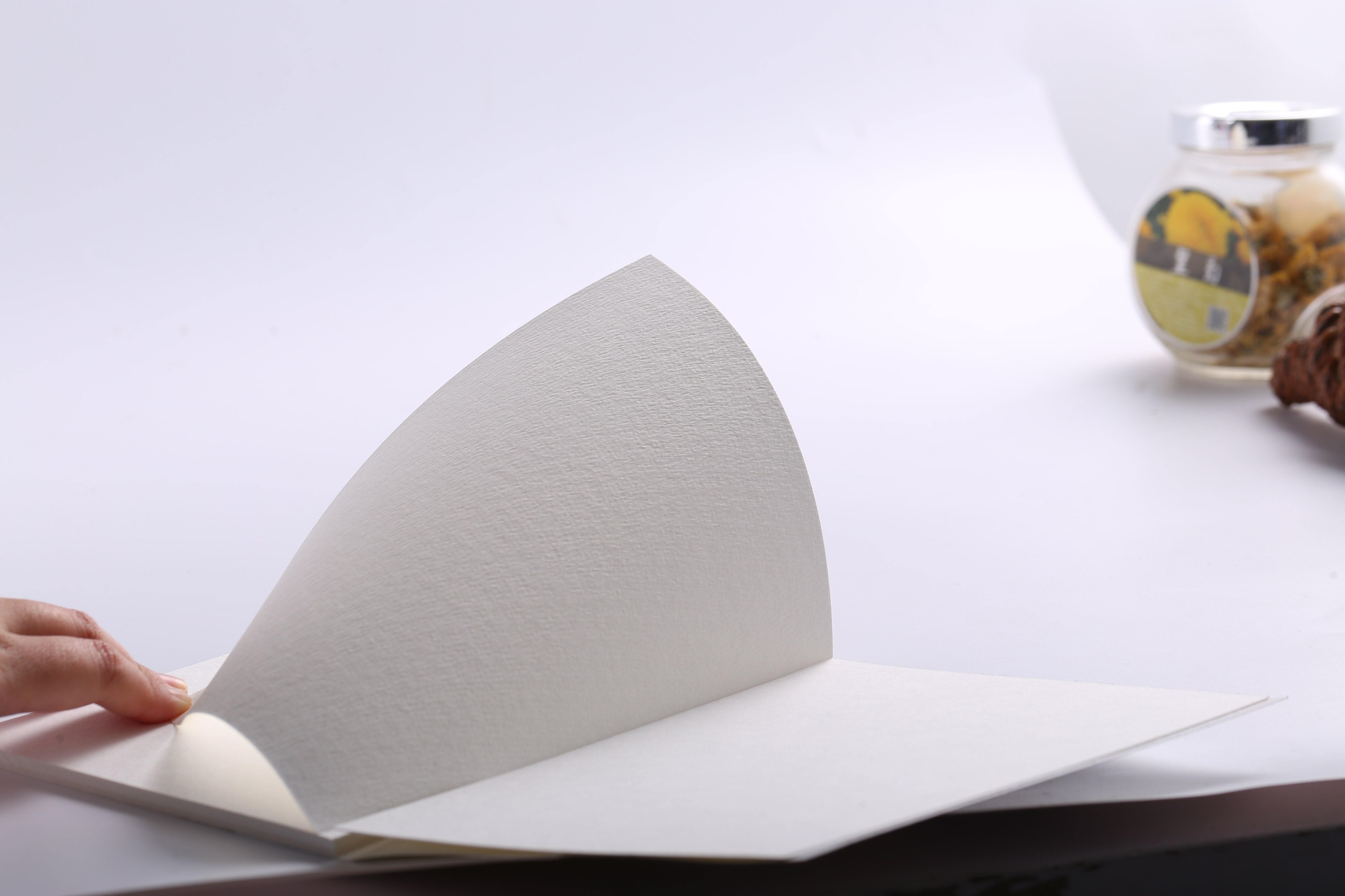 简鲸水彩纸全棉浆水彩本200g双面细纹a5封胶本随身旅行本便携分装