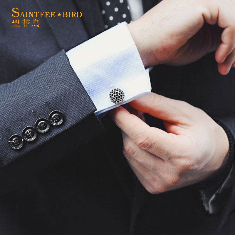 袖口法式袖扣男袖衬衫男士西装衬衣西服扣子袖扣