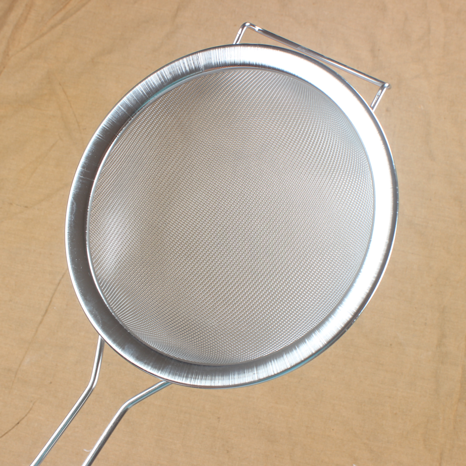 加硬不锈钢漏勺过滤加厚商用密筛超细圆形茶叶漏勺