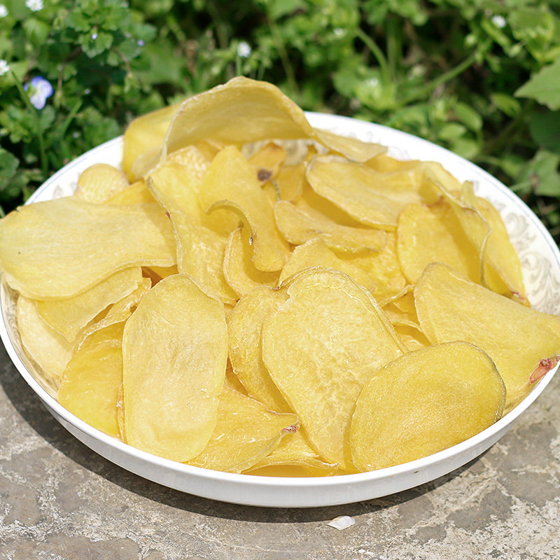 贵州特产晒干洋芋片无盐干土豆片下酒菜脱水脱水蔬菜