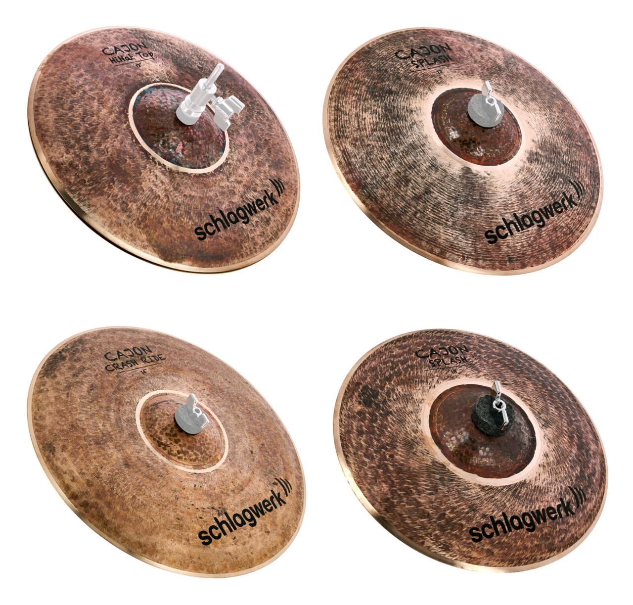 德国打击工坊schlagwerk镲片10寸手镲箱伴侣卡宏鼓手其它西洋乐器