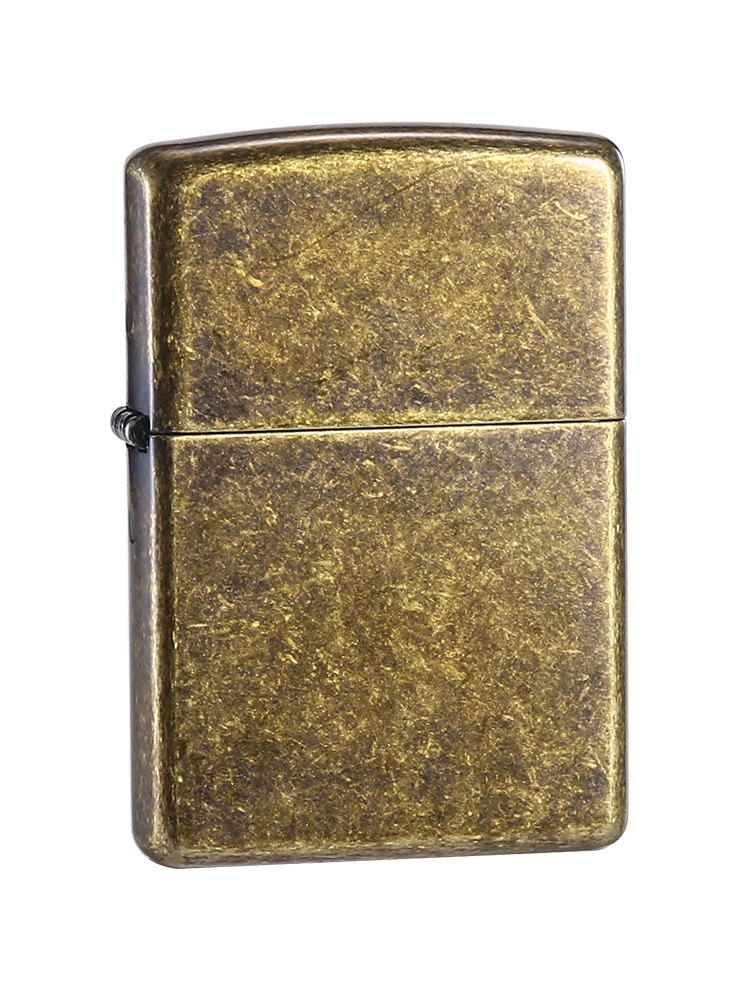 打火机zippo正版zipper纪念版绝版花砂复古仿古古铜zippo