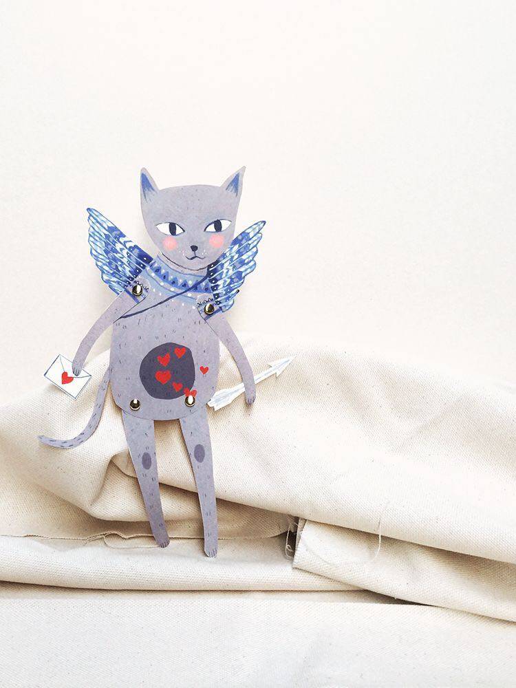 海外解压玩具手工手工制制作拉线玩偶私我选款创意玩偶