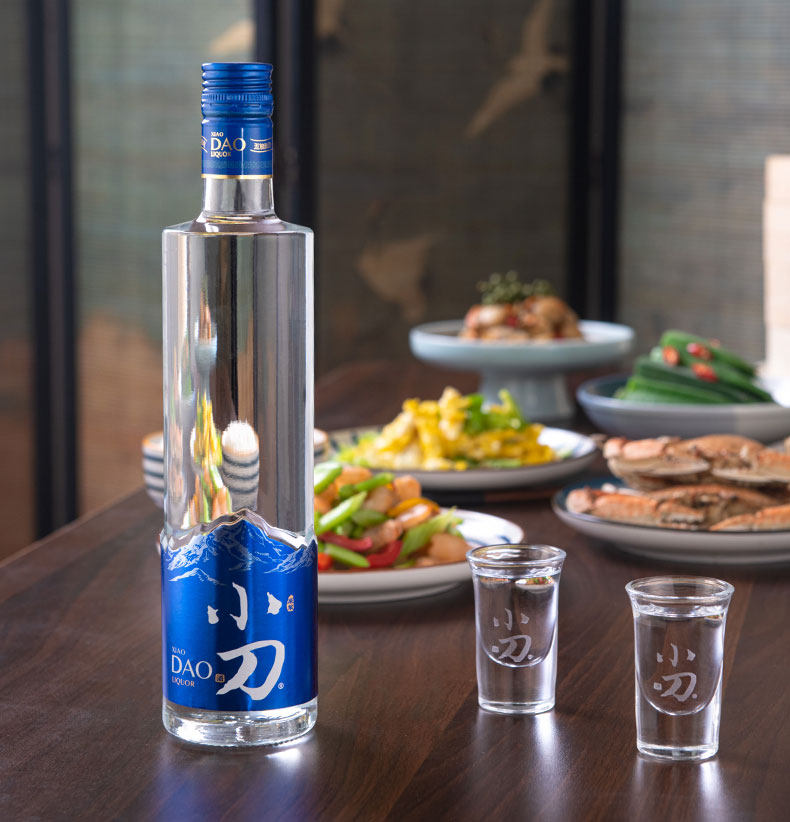 小刀52度系列500ml6瓶礼盒盒装浓香风格白酒白酒