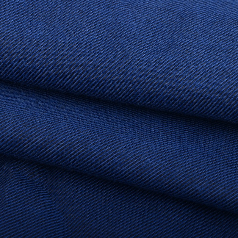 富绅衬衫男士长袖藏蓝蓝色纯色商务休闲纯棉衬衫