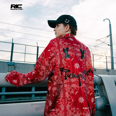 rickyisclownric小丑腰果花鬼脸衬