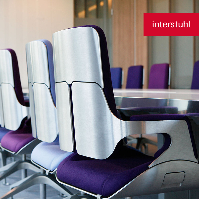 interstuhl德国进口办公椅人体工学电脑椅高背牛皮座椅大班椅