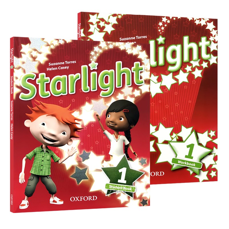 牛津starlight1oxford少儿英语星光系列美式发音贴纸